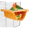 Winter Warm Bird Nest House Shed Hut Hanging Hammock Finch Cage Plush Fluffy Birds Hut Hideaway for