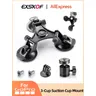 For GoPro 3-Cup Suction Cup Mount Strong Suction Car Suction Cup For GoPro Hero 12 11 10 9 8 7 6 5 4
