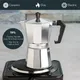 Italian Type Coffee Maker Aluminum Mocha Espresso Percolator Pot Coffee Maker Moka Pot Espresso Shot