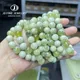 JD Natural Light Green White Jade Chinese Xiuyu Round Bead Bracelets Women Reiki Healing Health Care