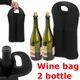 Wine Cooling Holder Ice Bag Jelly Picnic Beverage Nylon Wine Cooler Sleeve Soft Drink Rack Bar Tools