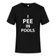 I Pee in the Pool | Funny T-Shirts | Rude T-Shirts | Funny T-Shirts | Novelty Shirts | Mens T-Shirts