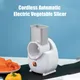 Aoresac Electric Cheese Grater Shredder Type-C Charging Cordless Rotary Automatic Electric Vegetable