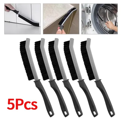 1/2/3/4/5pcs Durable Grout Gap Cleaning Brush Hard-Bristled Crevice Cleaning Cleaner Kitchen Toilet