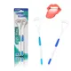 1 Pair Tongue Scraper Food Grade Oral Hygiene Care Tongue Brush Cleaner 2 In 1 Mouth Fresh Breath