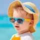 Fashion Kids Sunglasses Children Polarized Sun Glasses Boys Girls Glasses Silicone Safety Baby