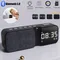 Radio portatile Radio FM ricevitore altoparlante Stereo Bluetooth sveglia da tavolo con supporto per