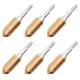 6PC Whistle Copper Broadhead Arrowhead Screw On Archery Arrow Tip Point Hunting Arrowheads Points