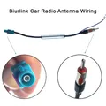 Biurlink Car Radio Antenna Wiring Fakra Male Adapter Transfer Cable for Audi