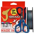 Original Free Braid Scissors 300M/330YDS DAIWAPE J-BRAID GRAND X8 Braided PE Line 8 stands Japan