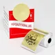 Gold Sticker Round Circle Label Thermal Labels for Name Address Logo Barcode 50mm*50mm for Phomemo