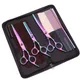 6.0'' 7.0'' Pet Grooming Scissors Set Japanese Steel Straight Curved Dog Cat Cutting Thinning Shears