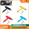 Chiave a brugola chiave a forma di T nera Skateboard Longboard Board Roller Skate Tool Skateboard