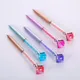 Big Diamond Ballpoint Pen Rotating Ball Pens Quicksand Rotary Ball Pens Crystal Gem Ballpoint Pens