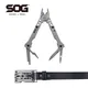 SOG 11 Tools Sync I Belt Buckle Multi-tool EDC Folding Pliers Outdoor Camping Self-defense Supplies