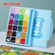 HIMI Jelly Gouache Paint Set 18/24 Colors 30ml/1oz in a Carrying Case Opaque Watercolor Painting