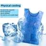 New Cooling Vest Summer Cooling Clothes Ightweight Ice Cooling Vest comodo gilet ghiacciato per la