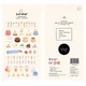 Suatelier Korean Birthday Cake Stickers Scrapbooking Material Cards Making Stationery Embellishment