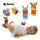 Baby Toy Baby Rattles Toys Animal Socks Wrist Strap With Rattle Baby Foot Socks Bug Wrist Strap baby