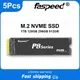 Faspeed M2 Nvme SSD 512GB 128GB 256GB 1TB Solid State Drive PCIe 2280 Internal Hard Disk For PC