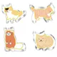 4Pcs/set Cookie Cutter Cute Cartoon Cat Cookie Cutter Stainless Steel Biscuit Mold Cookie Fondant