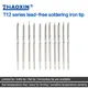 ZHAOXIN T12 Series Iead-free soldering iron tip Pointed tip knife tip flat tip horseshoe tip are