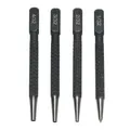 2pcs Center Punch Set 1/32 2/32 3/32 4/32 Inch Metal Center Punch For Wood Ceramic Tile Stainless