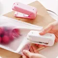 Mini Plastic Bag Sealer Machine Storage Bag Clip Sealing Machine Portable Sealer Packing Seal for