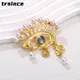 Vintage Eye Pendant Brooch High-end Women's Exaggerated Jewelry Corsage Unisex Niche Design Pin Suit