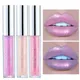 6 Colors Holographic Glitter Lip Gloss Waterproof Mermaid Shimmer Liquid Lipsticks Long Lasting