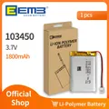 EEMB 103450 3.7V Battery 1850mAh Lipo Lithium Polymer Rechargeable Battery Cell Batteries for GPS