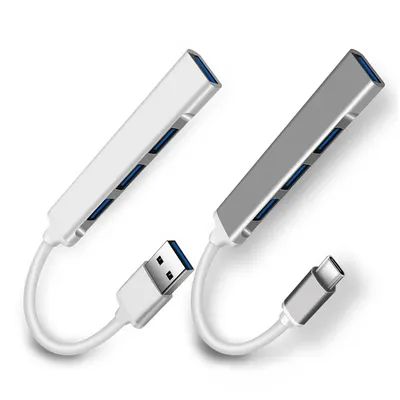 Type C USB C HUB High Speed 4 Port Multi Splitter Adapter OTG For Lenovo HUAWEI Xiaomi Macbook Pro 15 Air Pro Accessories