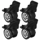 4pcs Luggage Suitcase Swivel Wheels Replacement Universal Wheels Spare Parts