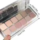 12 Color Low Saturation Eyeshadow Palette Korean Tea Apricot Eye Makeup Palette All Matte Eyeshadow