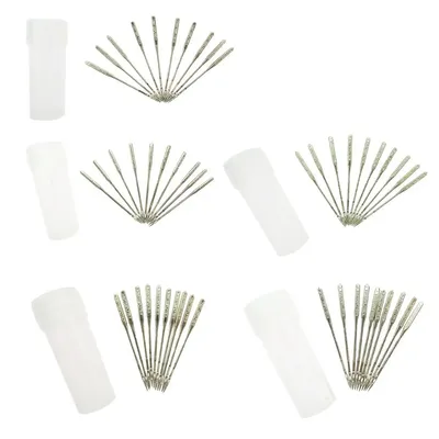 50x Universal Home Sewing Machine Needles Threading Needles Pins Domestic Sewing Machine Needles