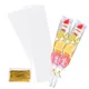 50/100pcs Clear Long Cellophane Bags Flat Open Treat Bags Lollipop Candy Cookie Bag Opp Food Gift