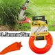 3.5mm*15m Grass Trimmer Line Nylon Pentagram Brush Cutter Rope Lawn Mowing Head Wire Lawn Mower