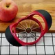 Red Black Apple Slicer Upgraded Version 12-Blade Large Apple Corer Stainless Steel Ultra-Sharp Apple