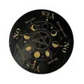 Star Pendulum Board Dowsing Divination Board Double Sided Wooden Boards Metaphysical Message Board