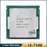 Intel Core i3 7100 3.90GHz 3M Dual-Core Socket 1151 CPU desktop funzionante 100%