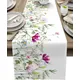 Spring Floral Linen Table Runners Dresser Scarves Table Decor Spring Farmhouse Dining Table Runners