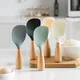 Hanging Silicone Rice Spoon Kitchen Ladle Non-stick Saucepan Electric Rice Cooker Cooking Scoop with