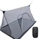 Portable Camping Tent Mosquito Net A-shaped Ultralight Tent Mesh Equipment Inner Supplies Summer