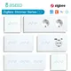BSEED Zigbee Dimmer Switches Tuya APP Control Smart Dimmable Series White Glass Support Google Smart