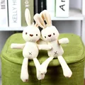20cm Cute Plush Toy Rabbit Doll Cute Rabbit Baby Girl Gift Soft Kawaii Stuffed Plush Bunny Toy