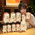 15/20cm Cute Hedgehog Plush Doll Kawaii Stuffed Animal Soft Plushies Keychain Pendant Toys for Kids
