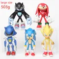 5pcs Set Cute Sonic PVC Character Toy Hedgehog Shadow Tail Figure 14cm Model Dolls Children Animal