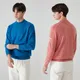 "New Trendy and Personalized Men's Knitted Sweater! High-end Brand Long-sleeved Pullover Solid