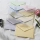 50pcs/lot Macaron Envelope for Wedding Invitations High-grade Thick 250g Paper Postcards Business