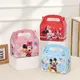 Paper Cake Box For Kids Birthday Decoration Minnie Mickey Mouse Candy Box Baby Shower Party Favor